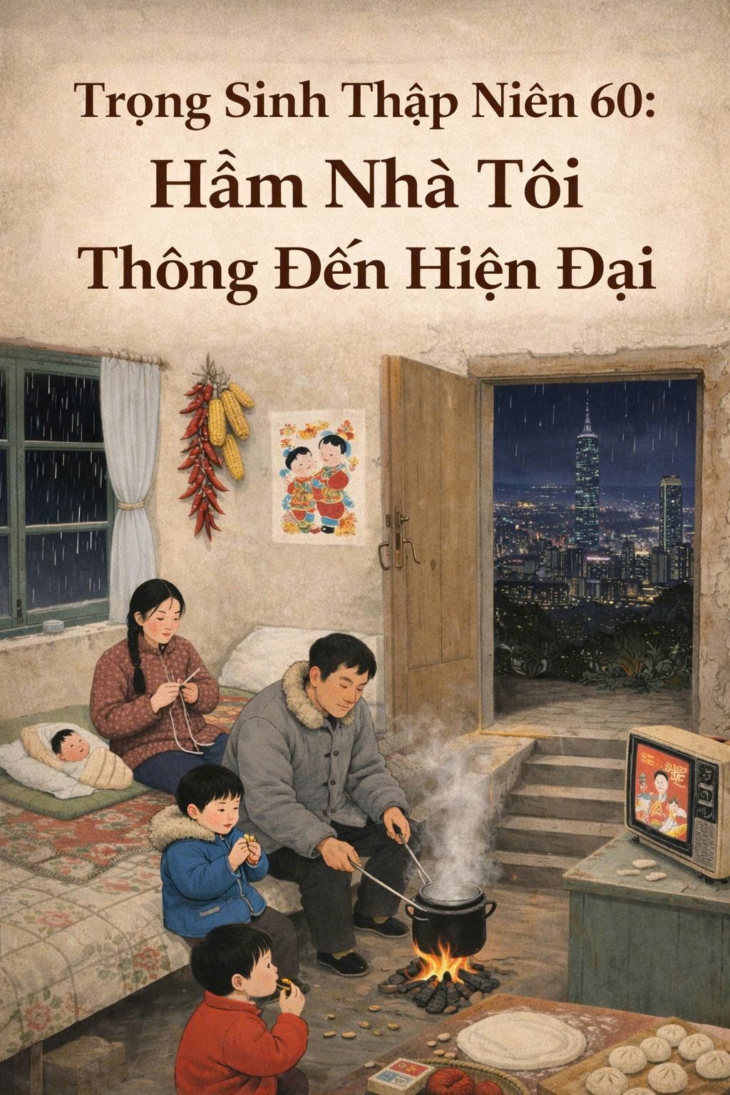 Trọng Sinh Thập Niên 60: Hầm Nhà Tôi Thông Đến Hiện Đại